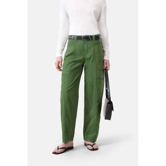 NEW CLOSED relaxed cali-x pants in matcha green